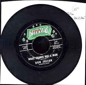 What Chance Has a Man / Let Me See You Philly (45 RPM VINYL SOUL 'SINGLE')