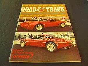 Road and Track Dec 1973 Turbocharged Porsche Carrera, Corvette