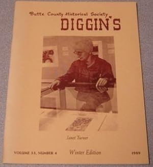 Image du vendeur pour Butte County Historical Society Diggin's, Volume 33, Number 4, Winter Edition 1989 mis en vente par Books of Paradise