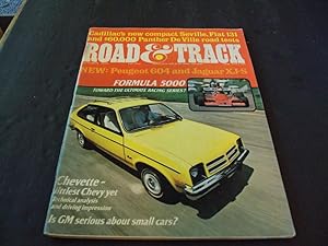 Road and Track Oct 1975 Formula 5000, Small Cars