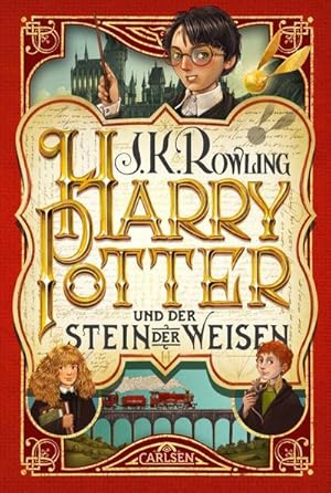 Bild des Verkufers fr Harry Potter 1 und der Stein der Weisen zum Verkauf von BuchWeltWeit Ludwig Meier e.K.