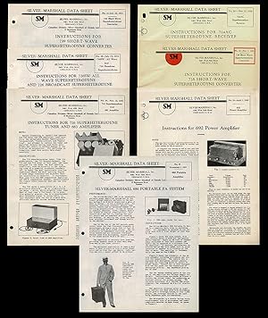 1930 Silver-Marshall Data Sheets (Superheterodyne, Radio, Short Wave)