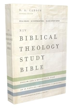 Imagen del vendedor de Holy Bible : New International Version, Biblical Theology Study Bible, Comfort Print; Follow God?s Redemptive Plan As It Unfolds Throughout Scripture a la venta por GreatBookPrices