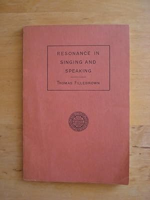 Seller image for Resonance in Singing and Speaking for sale by Antiquariat Birgit Gerl