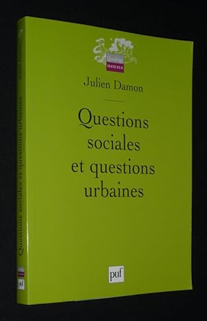Bild des Verkufers fr Questions sociales et questions urbaines zum Verkauf von Abraxas-libris