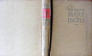 Seller image for Reminiscences of Marx and Engels for sale by R.W. Forder