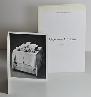 Bild des Verkufers fr Giovanni Gozzani - Marbres zum Verkauf von Librairie L'Autre sommeil