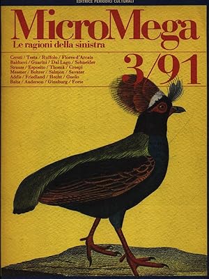 Bild des Verkufers fr Micromega 3/91 zum Verkauf von Librodifaccia
