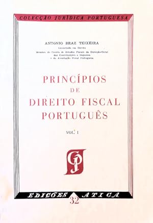 Seller image for PRINCPIOS DE DIREITO FISCAL PORTUGUS. for sale by Livraria Castro e Silva