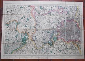 Ordnance Map of the Western Environs of London