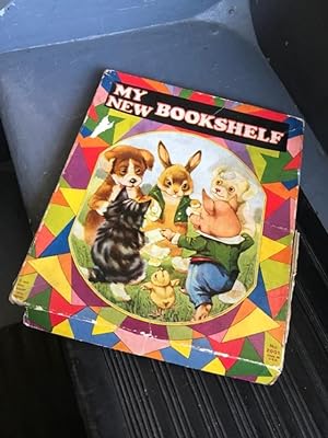"MY NEW BOOKSHELF" [boxed set: My Piggy Wiggy Book, Our Baby Bunnies, Barnyard Babies, My Puppy P...