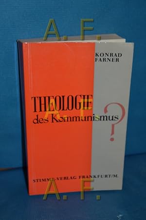 Bild des Verkufers fr Theologie des Kommunismus? zum Verkauf von Antiquarische Fundgrube e.U.