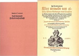 Jost Amman. Das Frauentrachtenbuch (Faksimileausgabe (Leder) mit Begleittext (Broschur) v. Manfre...