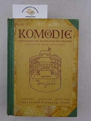 Komödie. Zeitschrift für künstlerisches Theater. Erstes Jahr (1. Jahrgang) 1946. ZWÖLF (12) Hefte...