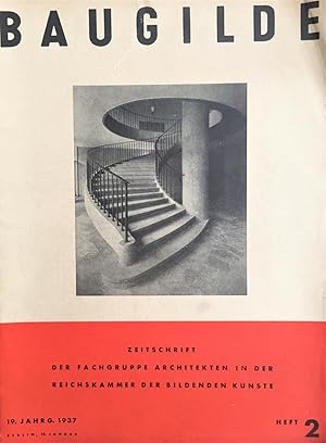 Baugilde. Zeitschrift der Fachgruppe Architekten in der Reichskammer der bildenden Künste. - Jg. ...