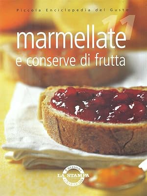 Bild des Verkufers fr Marmellate e conserve di frutta zum Verkauf von Librodifaccia