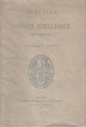 Seller image for Annuaire du Conseil Hraldique de France. Premire Anne. for sale by Antiquariat Carl Wegner