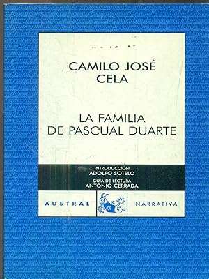Bild des Verkufers fr La familia de Pascual Duarte zum Verkauf von Librodifaccia