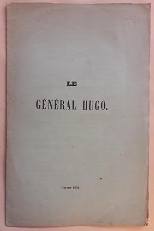 Le Général Hugo. Janvier 1854.