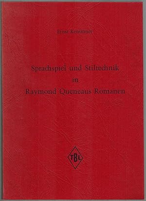 Seller image for Sprachspiel und Stiltechnik in Raymond Queneaus Romanen. [= Tbinger Beitrge zur Linguistik (TBL) herausgegeben von Gunter Narr Band 26]. for sale by Antiquariat Fluck