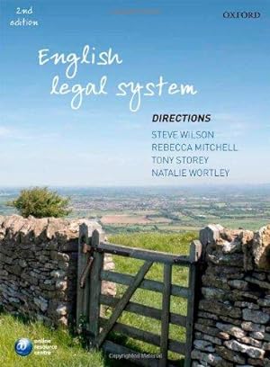 Seller image for English Legal System Directions for sale by Bellwetherbooks