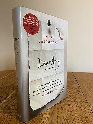Seller image for Dear Amy >>>> A SUPERB SIGNED UK FIRST EDITION & FIRST PRINTING HARDBACK <<<< for sale by Zeitgeist Books