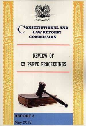 Seller image for Review of Ex Parte Proceedings for sale by Masalai Press