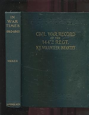 HISTORY OF THE 144TH REGIMENY, NEW YORK VOLUNTEER INFANTRY.