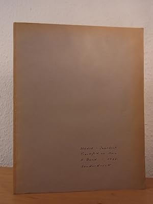 Bild des Verkufers fr Der Altenberger Altar. Sonderdruck zum Verkauf von Antiquariat Weber