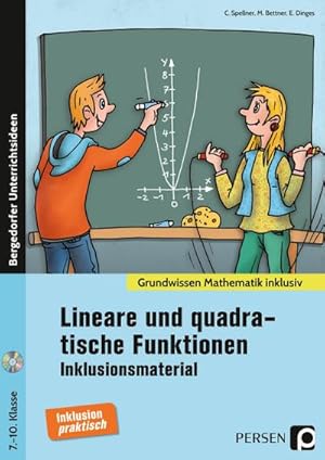Image du vendeur pour Lineare und quadratische Funktionen - Inklusionsmaterial mis en vente par BuchWeltWeit Ludwig Meier e.K.