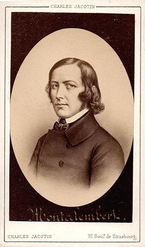 Charles de Montalembert (1810-1870) - Historiker historian historien Politiker politician politic...