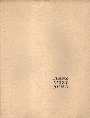 Imagen del vendedor de Franz Liszt in Paris. a la venta por Versandantiquariat Boller