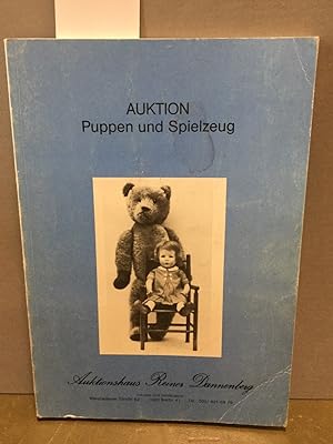 Auktionshaus Reiner Dannenberg - Auktion Puppen und Spielzeug. Sonnabend, den 18. Oktober 1986