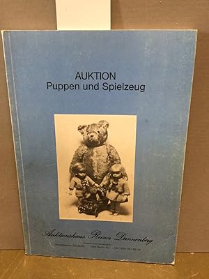 Auktionshaus Reiner Dannenberg - Auktion Puppen und Spielzeug. Sonnabend, den 7. November 1987