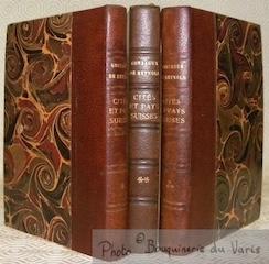 Bild des Verkufers fr Cits et Pays Suisses. 3 volumes complets. zum Verkauf von Bouquinerie du Varis