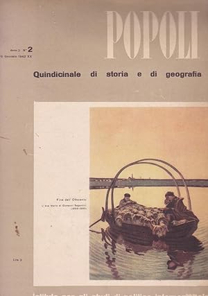 POPOLI, quindicinale di storia, 1942 numero 02 del 15 gennaio 1942, Miano, Istituto Studi di poli...