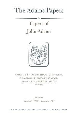 Seller image for Papers of John Adams : December 1785 ? January 1787 for sale by GreatBookPrices