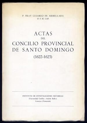 Imagen del vendedor de Actas del Concilio Provincial de Santo Domingo (1622-1623). a la venta por Hesperia Libros