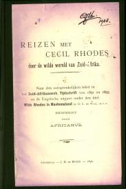 Reizen met Cecil Rhodes door de wilde wereld van Zuid-Afrika *)