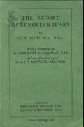 The record of European Jewry