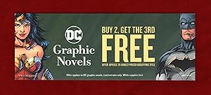 DC Graphic Novels Promotional Bookmark (Ephemera)