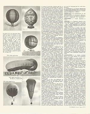 Seller image for LAMINA LAROUSSE 70264: Tipos de globos for sale by EL BOLETIN