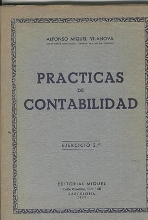 Imagen del vendedor de Practicas de contabilidad ejercicio segundo a la venta por El Boletin