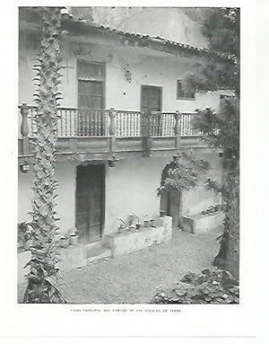 Bild des Verkufers fr LAMINA 10332: Patio principal del Cortijo de San Ignacio en Telde zum Verkauf von EL BOLETIN