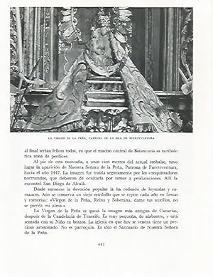 Bild des Verkufers fr LAMINA 10372: Virgen de la Pea zum Verkauf von EL BOLETIN