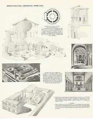 Seller image for LAMINA LAROUSSE 70311: Arquitectura cristiana primitiva for sale by EL BOLETIN