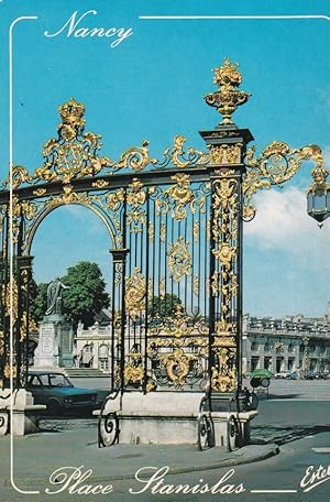 Bild des Verkufers fr POSTAL B6070: NANCY: PLAZA STANISLAS zum Verkauf von EL BOLETIN