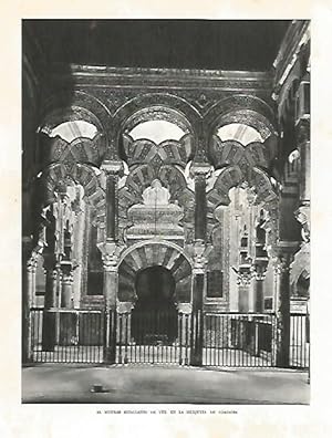 Imagen del vendedor de LAMINA 10770: Interior de la Mezquita de Cordoba a la venta por EL BOLETIN