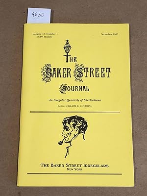 Immagine del venditore per The Baker Street Journal new series Vol. 43 no. 4 only 1993 venduto da Carydale Books