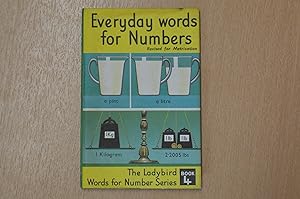 Imagen del vendedor de Everyday words for Numbers a la venta por HALCYON BOOKS